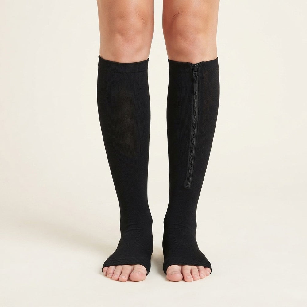 Zipper Compression Socks